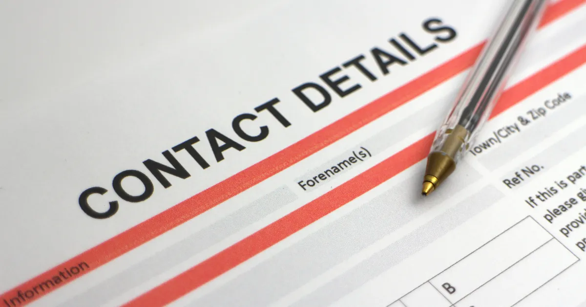 Neglecting Contact Information
